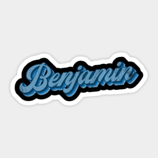 Benjamin Sticker